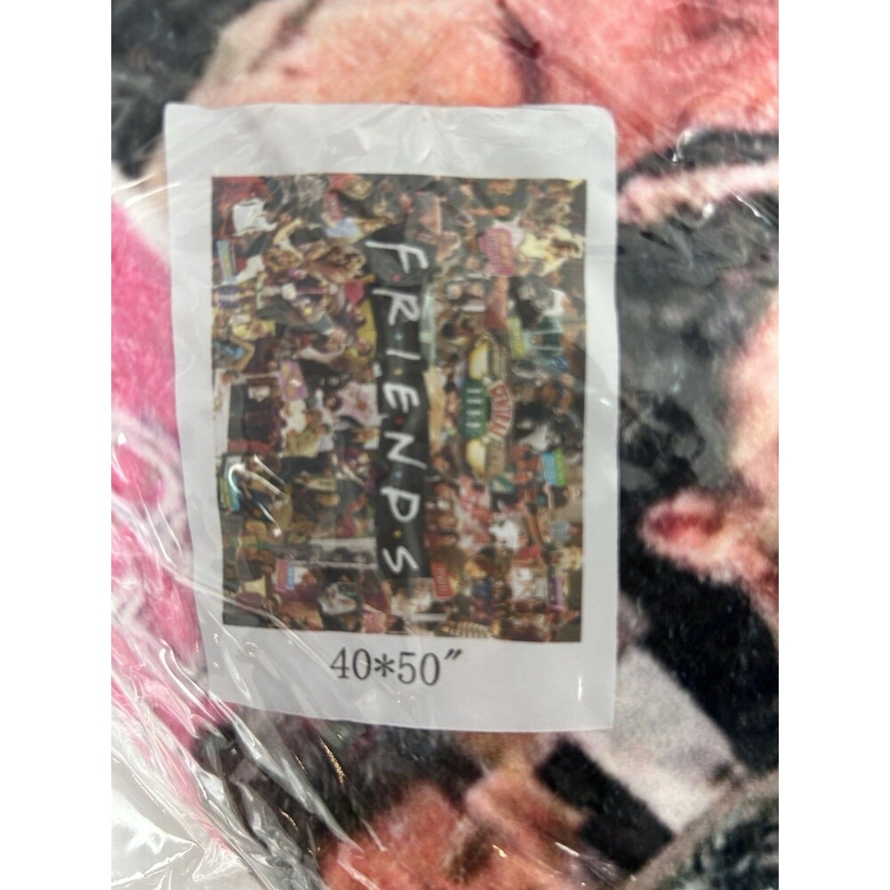 Friends TV Show Soft Fleece Throw Blanket 40"x 50" New